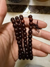 龍隐正宗小叶紫檀手串男女士款文玩手链檀香木佛珠子转运正品高端情侣 带金星款【京仓速发】 8mm*108颗 实拍图
