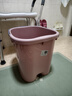 福爱家大号加深36cm泡脚桶洗脚桶洗脚盆足浴盆桶泡脚盆提水桶粉色 实拍图