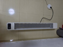 美的（Midea）【APP智能】石墨烯家用踢脚线取暖器 遥控电热电暖器 浴室速热电暖气 节能暖风机全屋升温HDS22LYR 实拍图