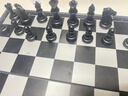 友邦（UB） 国际象棋黑白磁性折叠便携成人儿童学生教学用棋4812B-C(大号) 实拍图