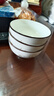 陶瓷碗家用喜庆乔迁新居碗碟餐具套装岁月静好饭碗 岁月静好3碗 实拍图