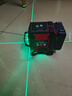 德力西电气红外线水平仪高精度强光细线自动调平绿光蓝12线激光室外建筑户外 绿光12线巨无霸双电＋全套配件 实拍图