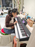 贝琪（Betsy）B351电钢琴88键重锤成人儿童电子钢琴家用练习初学者专业考级钢琴 B351-重力度88键木纹黑 实拍图