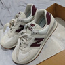 NEW BALANCE NB574官方休闲鞋女鞋复古舒适春季透气网鞋礼物轻便百搭运动鞋 米白色 WL574RCF 38 (脚长24.5cm)尺码详询客服 实拍图
