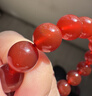 石玥珠宝收藏级10mm红玛瑙手串本命年转运珠水晶玛瑙手链男女士款 实拍图