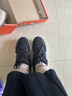 耐克NIKE女子跑步鞋缓震 迈柔VOMERO 18 运动鞋HM6804-005黑灰白38 实拍图