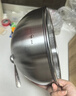 三四钢®不锈钢沥水篮304淘米神器洗菜盆沥水盆筛漏盆食品级淘米水果盆 实盆：22cm 1个 实拍图