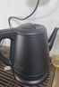 金灶（KAMJOVE） 茶艺专用泡茶烧水壶优雅长嘴电热水壶随手泡开水壶自动断电热水壶煮水壶家用1L 1L T-93（磨砂黑色） 实拍图