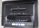得力碎纸机4级保密单次6张5分钟连碎小型家用办公文件粉碎机15L容量 带钉碎纸33088 实拍图