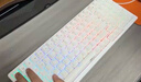 RK98机械键盘无线2.4G有线蓝牙三模键盘笔记本家用办公台式机游戏键盘100键98配列RGB背光白色红轴 实拍图