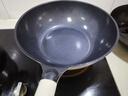京东京造 炒锅 不粘炒菜家用电磁炉好锅陶瓷【有钛健康】30cm奶油白 实拍图