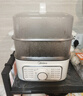 美的（Midea）电蒸锅电煮锅电火锅多功能锅家用电炒锅蒸蛋器蒸包子锅电热锅10.8升三层大容量多用途锅ZGE2323Z02 实拍图