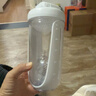 贝瑟斯 摇摇杯水杯运动健身水杯奶昔杯子代餐杯蛋白粉搅拌杯子680ML白色 实拍图
