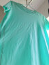 华夏子屋妈妈装套装夏短袖女中年妇女夏季两件套中老年人棉麻套装女装 绿色套装 3XL（建议120-140斤） 实拍图