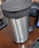 虎牌（TIGER）保温保冷杯茶滤网杯办公杯CWM-A050-XC不锈钢色500ml 实拍图