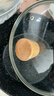 京东京造 小奶锅煮面汤锅 麦饭石色不粘锅雪平锅蒸煮辅食锅 带盖20cm 实拍图