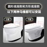 潜水艇马桶盖通用坐便器盖子家用加厚盖板老式抽水马桶圈器配件缓降 U型耐压长底座快拆款MG3 实拍图