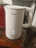 美的（Midea）电热水壶烧水壶家用养生自动断电冲奶一体恒温壶年货食品304不锈钢1500W速热1.5升大容量 SH15X301 实拍图