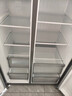 华凌美的出品608L对开门双开门冰箱一级能效双变频节能净味大容量风冷无霜京东自营HR-640WKP国家补贴 实拍图