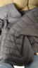 雪中飞秋冬新款情侣立领轻薄羽绒服休闲短款鸭绒保暖羽绒服 梦幻灰|8051 2XL 185/104A 实拍图