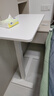 宜家（IKEA）BOLLSIDAN波席当移动床边桌升降桌简易电脑桌家用懒人桌 笔记本电脑支架白色 实拍图