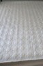 洁丽雅（Grace）A类抗菌夹棉床笠可水洗床罩床垫保护套 奶白1.8米 实拍图
