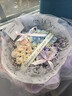 花旺鲜花速递碎冰蓝玫瑰花束送女友生日礼物花束同城配送小时达 【纯欲千金】33枝玫瑰花（喷染）|dy160 实拍图