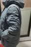 雪中飞中长款羽绒服女士中老年妈妈装可拆卸帽加厚宽松保暖秋冬外套 175 实拍图