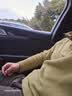 美津浓（MIZUNO）新款男士华夫格半拉链抓绒衣长袖 43/橄榄黄   S    实拍图