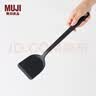 MUJI硅胶煎铲 家用炒菜铲子烹饪用具厨具 MC78CC2A 黑色 长35cm 实拍图
