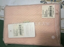 水星家纺枕套提花枕巾A类枕头套单件卡扣可调节对枕巾48x72cm粉 家居馆 实拍图