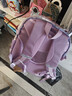 爱迪生发明家初中生书包黛露小学生大容量女生减负双肩背包 2260-2 紫色大号 实拍图