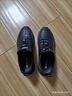 稻草人秋冬新款男鞋休闲鞋皮鞋男士跑步运动鞋轻质舒适 501 刺绣黑色 39 实拍图