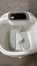 飞利浦（PHILIPS）泡脚桶躺泡免洗电动按摩足浴盆UV杀菌小白桶智能恒温加热软胶泡脚盆3222F 三八节礼物实用礼物 实拍图