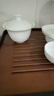 宅轻松 竹制小茶台茶盘功夫茶具茶道配件小托盘简约储水沥水泡茶盘大号 实拍图