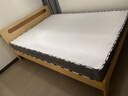 图柔【顺丰闪发】床实木床现代简约双人床主卧大床单人床出租床 单床+20CM弹簧床垫 1.5*2米 框架结构 实拍图