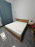 全友家居 北欧原木风板式床主卧室家用1.8米x2米现代简约双人大床婚床 实拍图