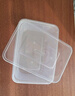 特美居（temeiju）一次性饭盒长方形透明塑料快餐盒加厚带盖打包盒餐具50套装1000型 实拍图