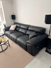 林氏家居客厅沙发2026年新款意式极简大黑牛真皮沙发家具PS289 实拍图
