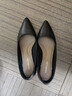 意尔康女鞋细跟通勤工作鞋浅口时装高跟鞋单鞋女春秋 26902W黑色37 实拍图