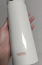 膳魔师（THERMOS）500ml保温杯商务办公带杯盖水杯男女士简约保冷杯 FEI-501 WH白色 实拍图