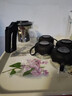 一壶四杯茶壶套装 大容量玻璃茶杯带滤网耐高温水壶茶具无底座 1000ML一壶+四杯套装 1件 实拍图