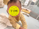 优衣库婴幼儿包臀衣/长袖/1件装宝宝连体包屁衣哈衣481862 41 杏黄色 80cm 实拍图