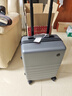 京东京造无界行李箱20英寸德国科思创PC大容量轻便可登机旅行箱 石墨灰 实拍图