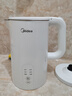 美的（Midea）电热水壶烧水壶家用养生自动断电冲奶一体恒温壶年货食品304不锈钢1500W速热1.5升大容量 SH15X301 实拍图