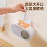 ecoco保鲜膜收纳盒抽取式一次性保鲜膜罩收纳盒免打孔收纳盒E24087灰 实拍图