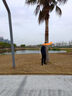 布先生男士长袖T恤纯色打底内搭 长袖标准T-V领-海岳蓝    2XL (185) 实拍图