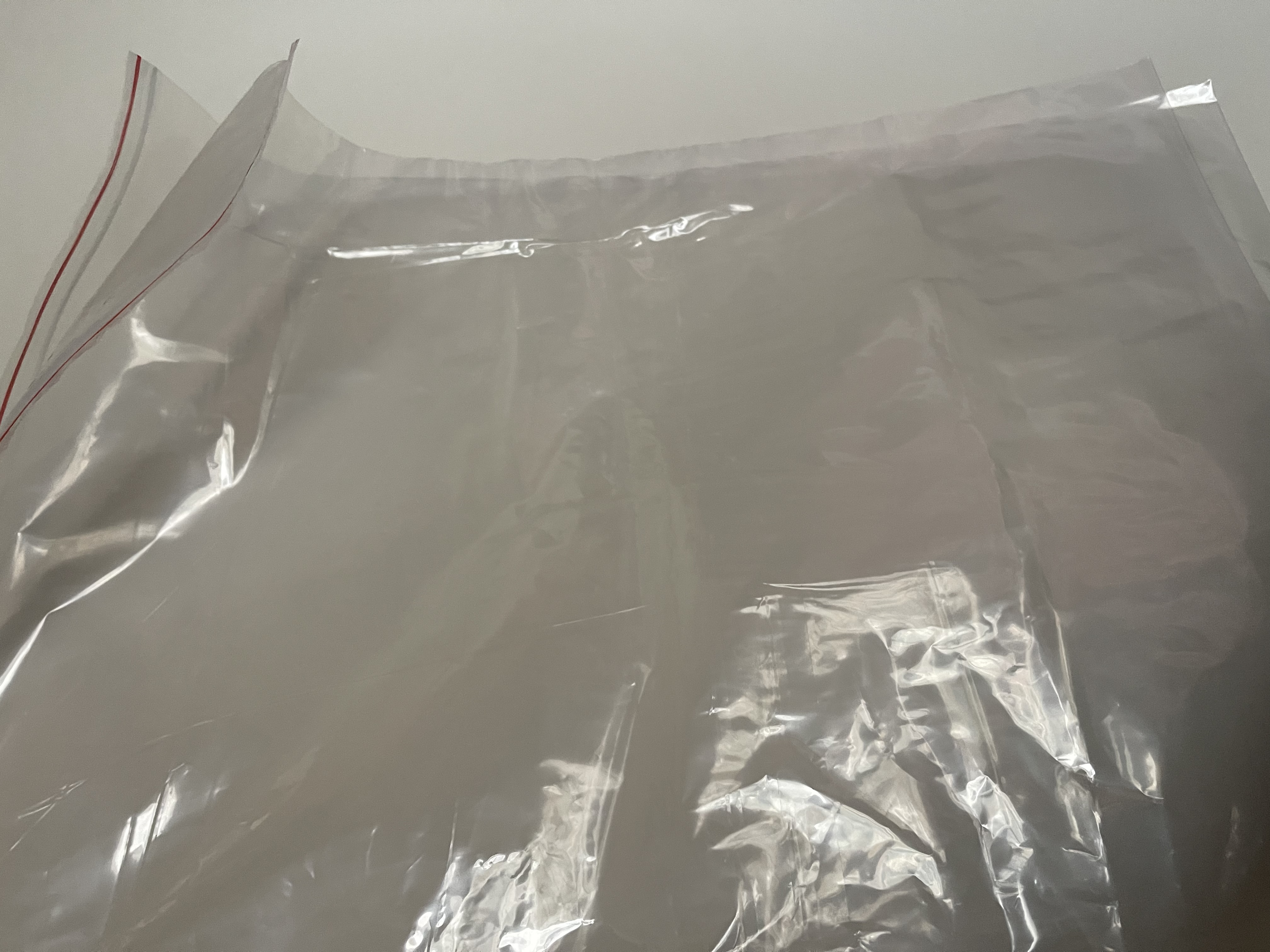 登比自封袋14号加厚透明食品袋防水封口袋密封袋收纳袋大号包装样品袋 实拍图
