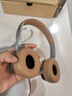 勒姆森（LASMEX）【明星推荐】耳机头戴式无线蓝牙耳机女生高颜值长续航低延迟hifi超高音质易折叠时尚穿搭运动适用 卡其色 小巧轻便 贴合不方脸 实拍图