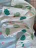 贝瑞加（Babyprints）婴儿半背衣2件装新生儿衣服纯棉长袖上衣初生宝宝四季内衣 绿59 实拍图